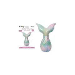 GENERICO - Globo metalizado cola de sirena 52x85cm