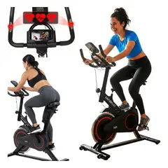 NORPLAT - Bicicleta Estatica S4k Spinning Fitness Volante 4kg