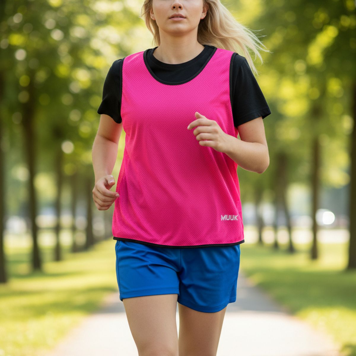 MUUK - PACK 10 UN PETO DEPORTIVO MUUK XXV ROSADO TALLA L