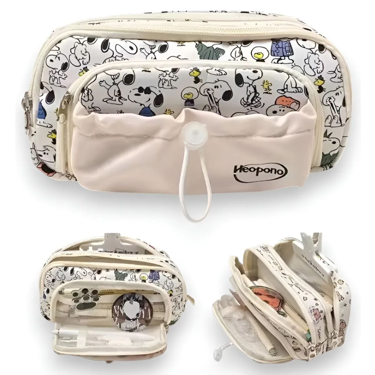GENERICO - Estuche Cosmetiquero Snoopy Kawaii