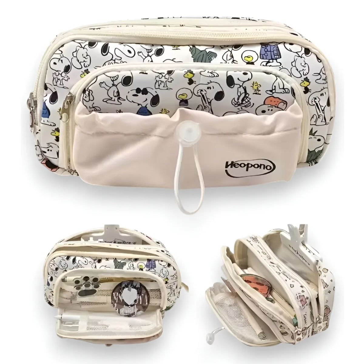 GENERICO - Estuche Cosmetiquero Snoopy Kawaii