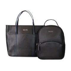 NAUTICA - Pack Leeway Mochila + Cartera negra