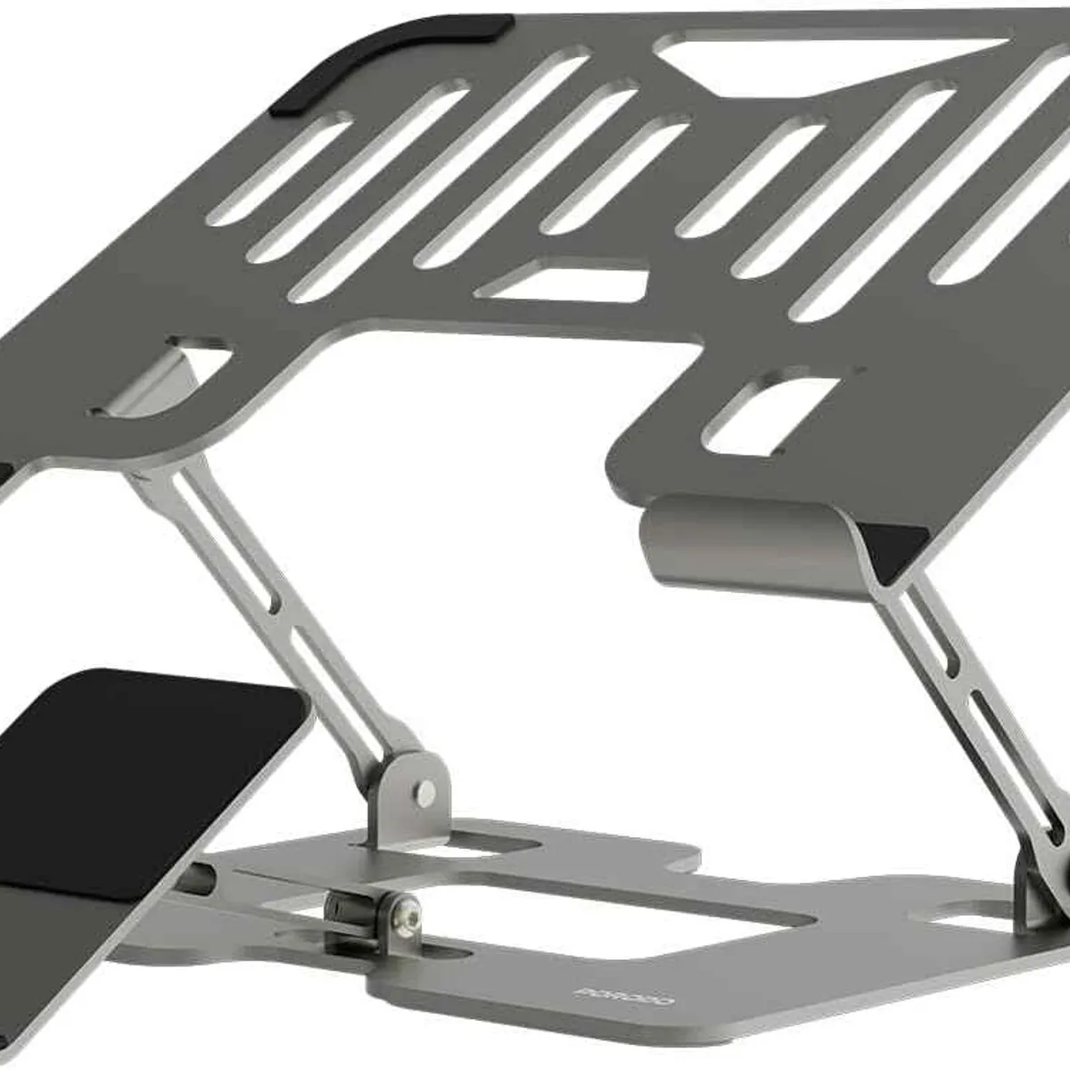 GENERICO - Soporte Plegable Antideslizante Portátil Laptop Y Telefono Gris