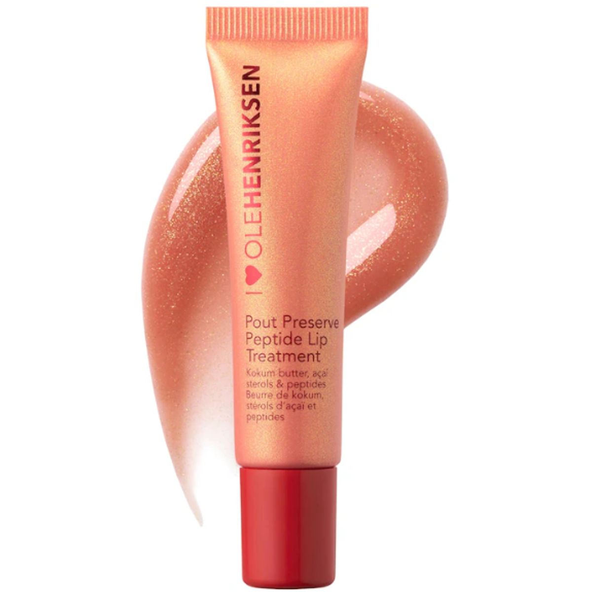 OLEHENRIKSEN - Tratamiento Hidratante para Labios con Peptidos Olehenriksen - Strawberry Sorbet Glimmer