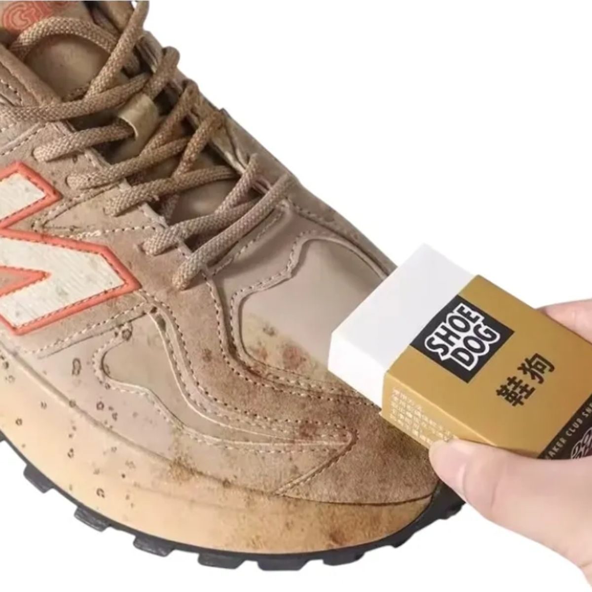 GENERICO - 2 Limpiadores Borrador Gamuza Calzado Zapatos Multiuso