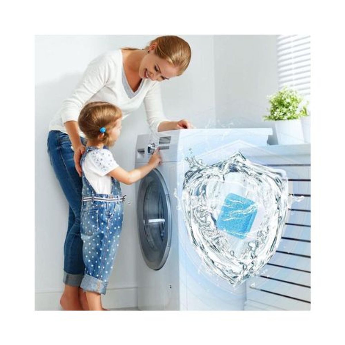 GENERICO - Tabletas Limpiadoras Efervescentes Para Lavadora