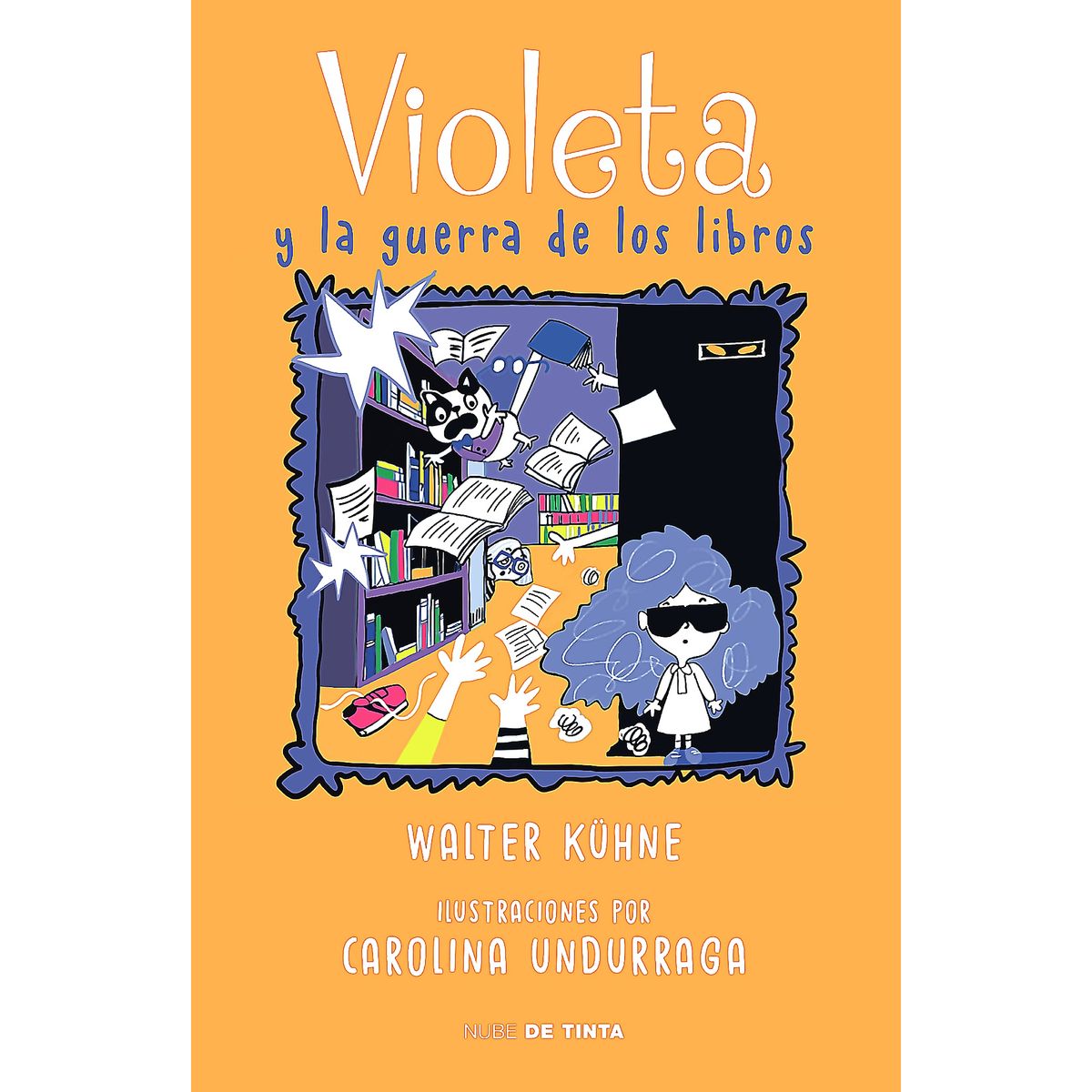 NUBE DE TINTA - Libro Violeta 2: Y La Guerra De Los Libros - Kühne
