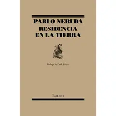 LUMEN - Libro Residencia En La Tierra - Neruda, Pablo