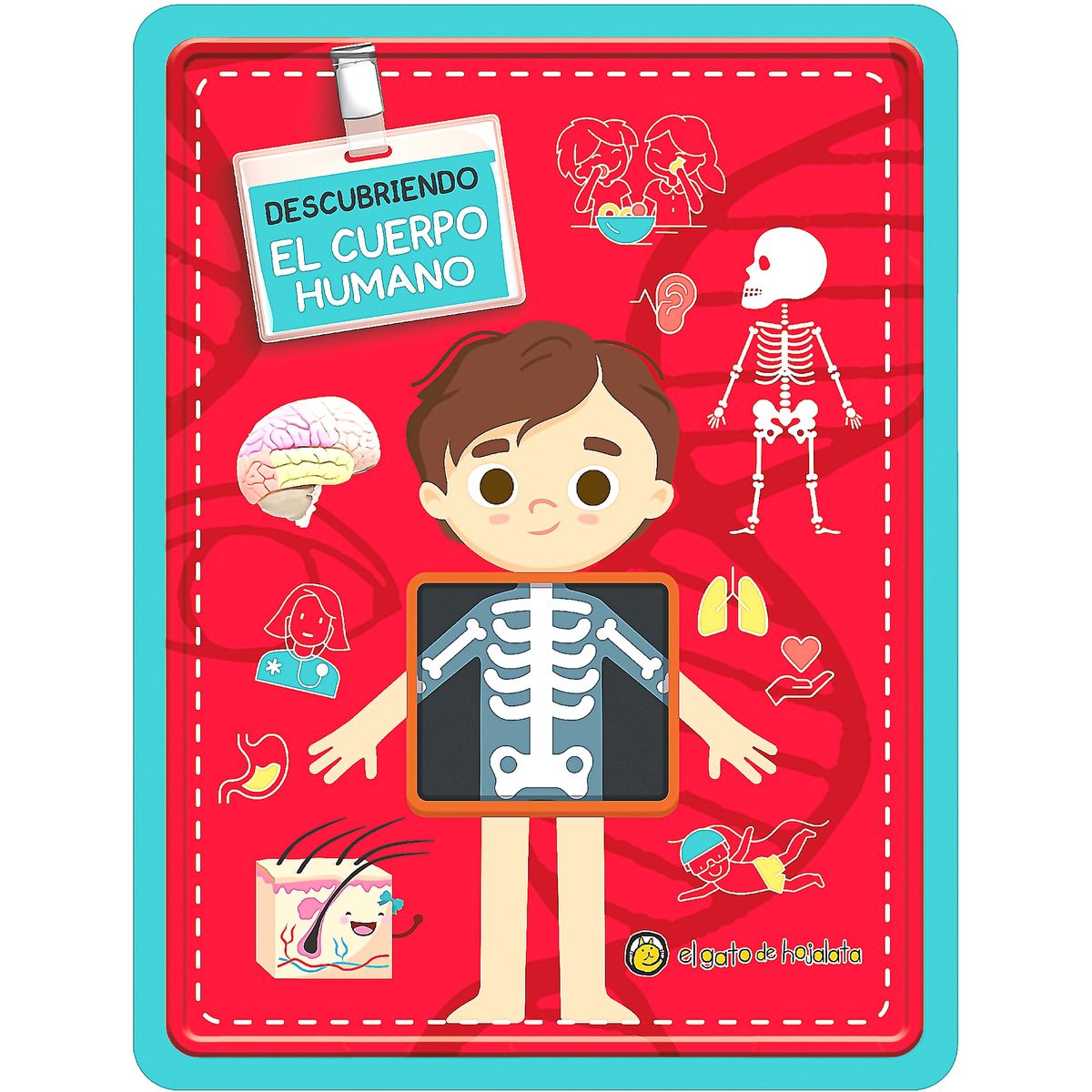 EL GATO DE HOJALATA - Libro Descubriendo El Cuerpo Humano *Aventuras Enlatadas*