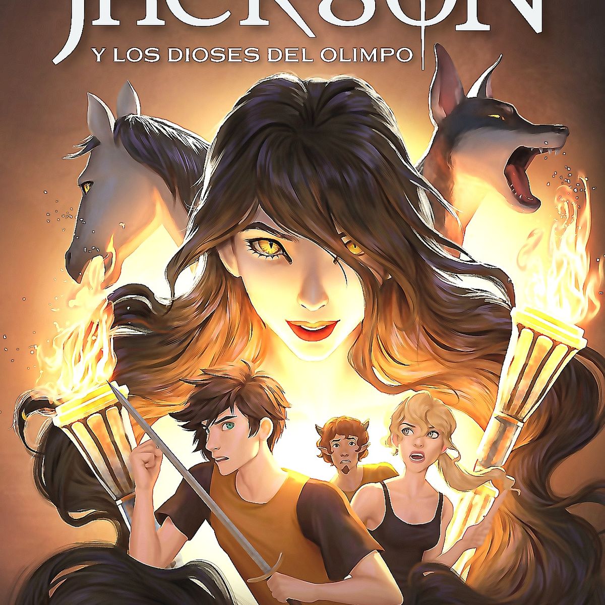 SALAMANDRA - Libro La Diosa De Tres Cabezas (Percy Jackson 7) - Riordan