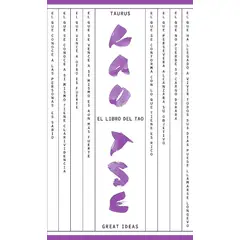 TAURUS - Libro Libro Del Tao, El - Lao, Tse