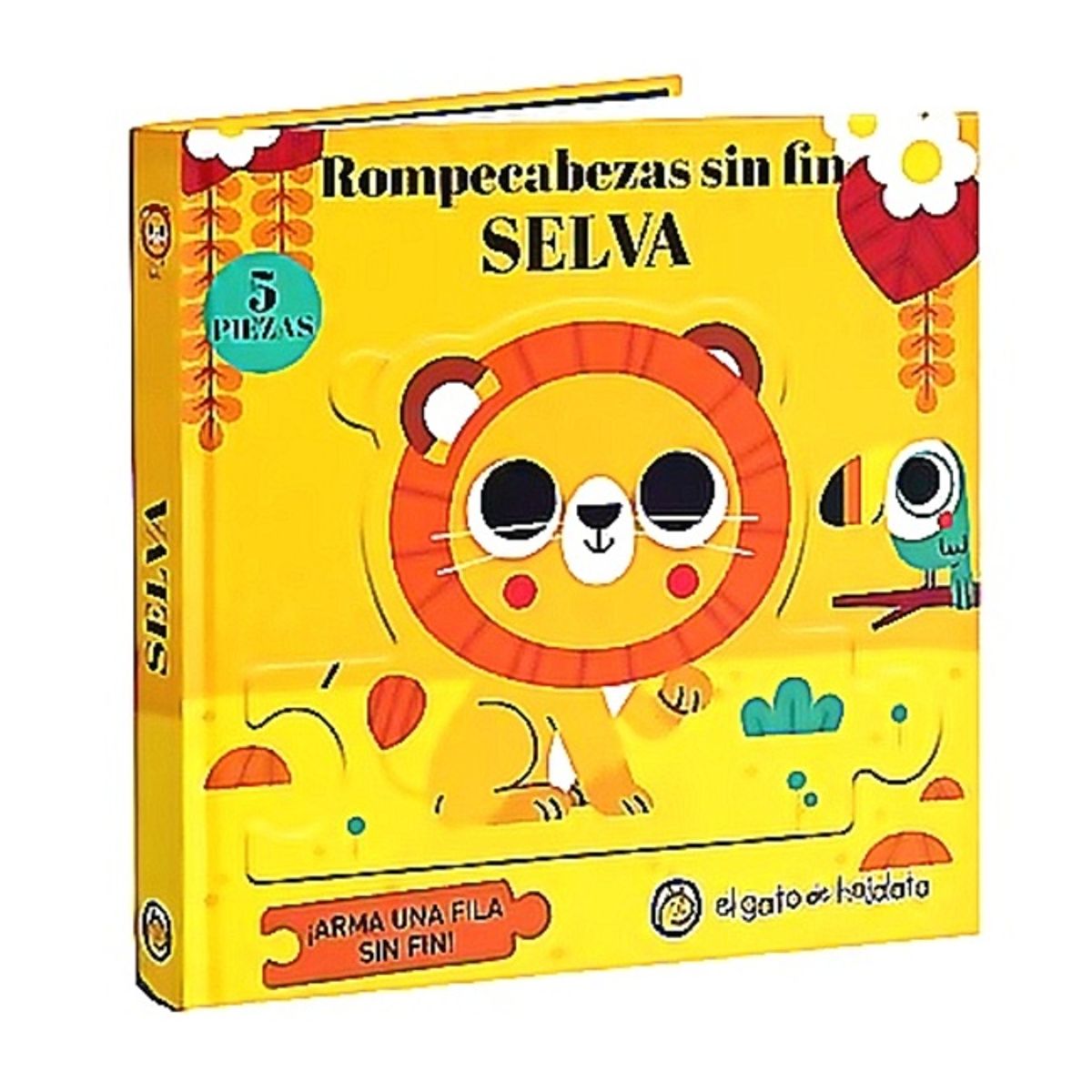 EL GATO DE HOJALATA - Libro Selva *Rompecabezas Sin Fin* - El Gato De Hojalata