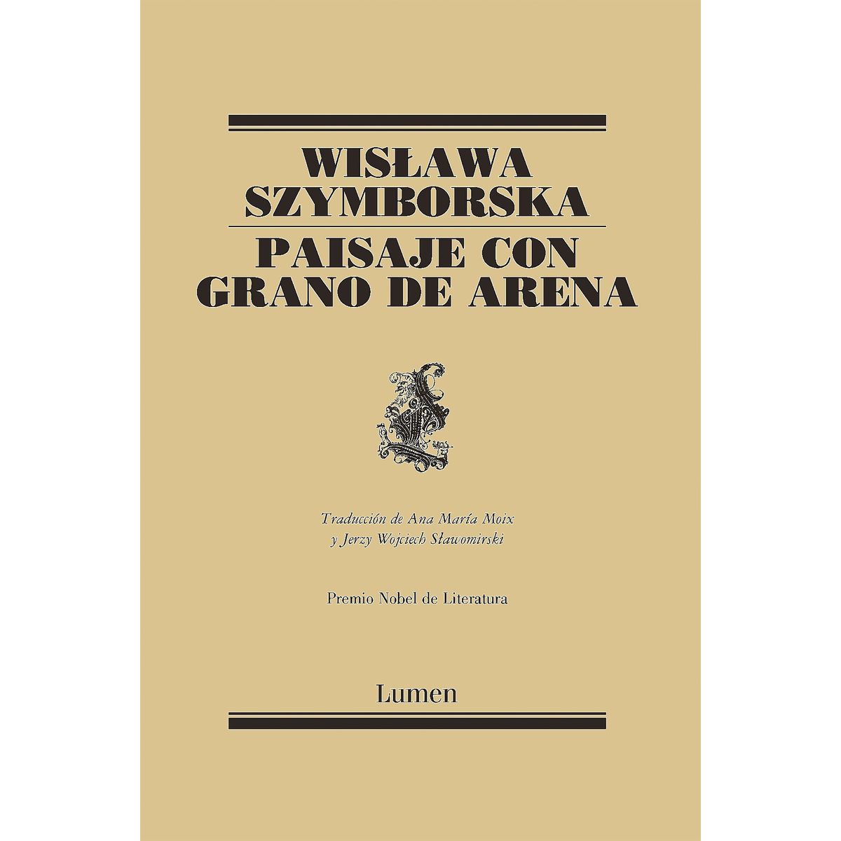 LUMEN - Libro Paisaje Con Grano De Arena - Szymborska, Wislawa