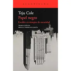 GENERICO - Libro Papel Negro - Cole, Teju