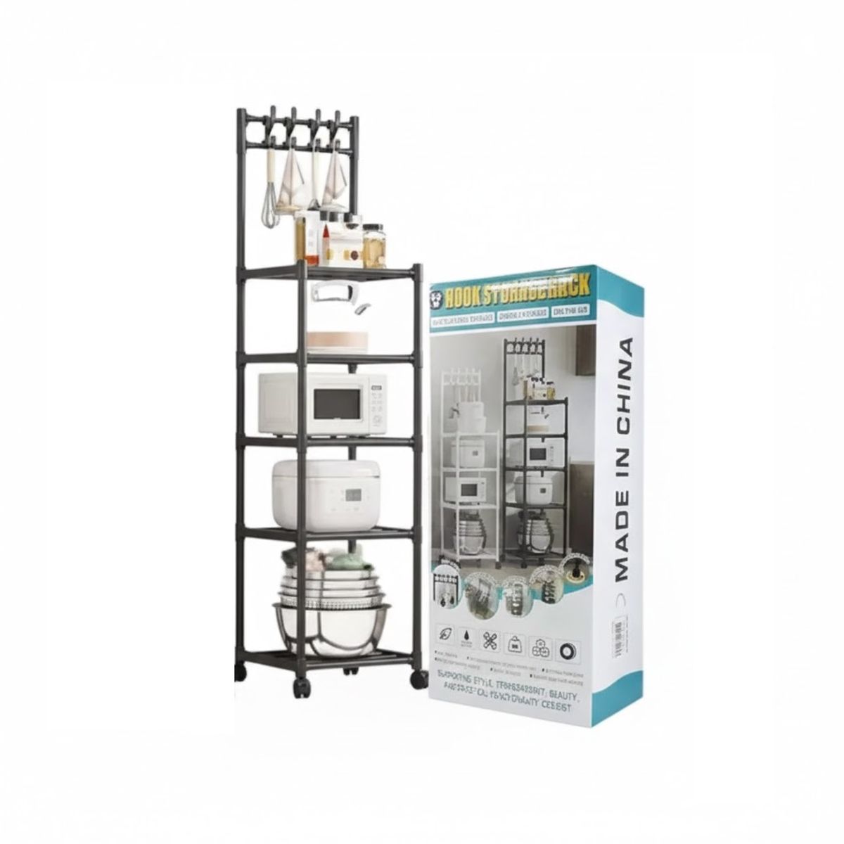 IRM - Estante Organizador Para Cocina Multifuncional