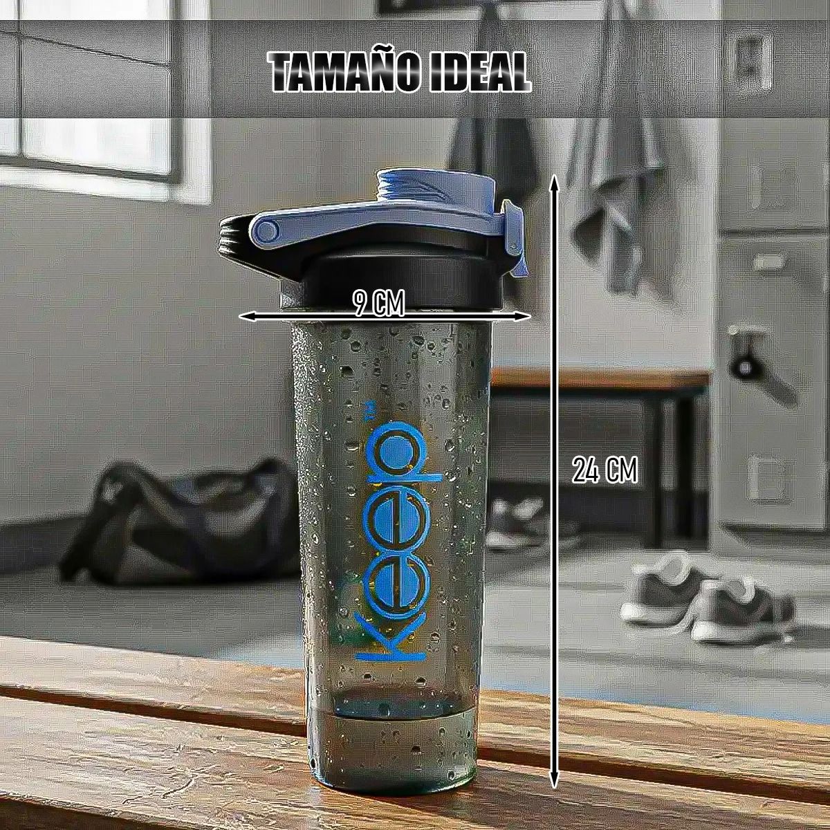 KEEP - Botella Agua Keep Botella Deportiva Agua Botella Keep 700ml