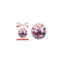GENERICO - Globo metálico bola disco 22