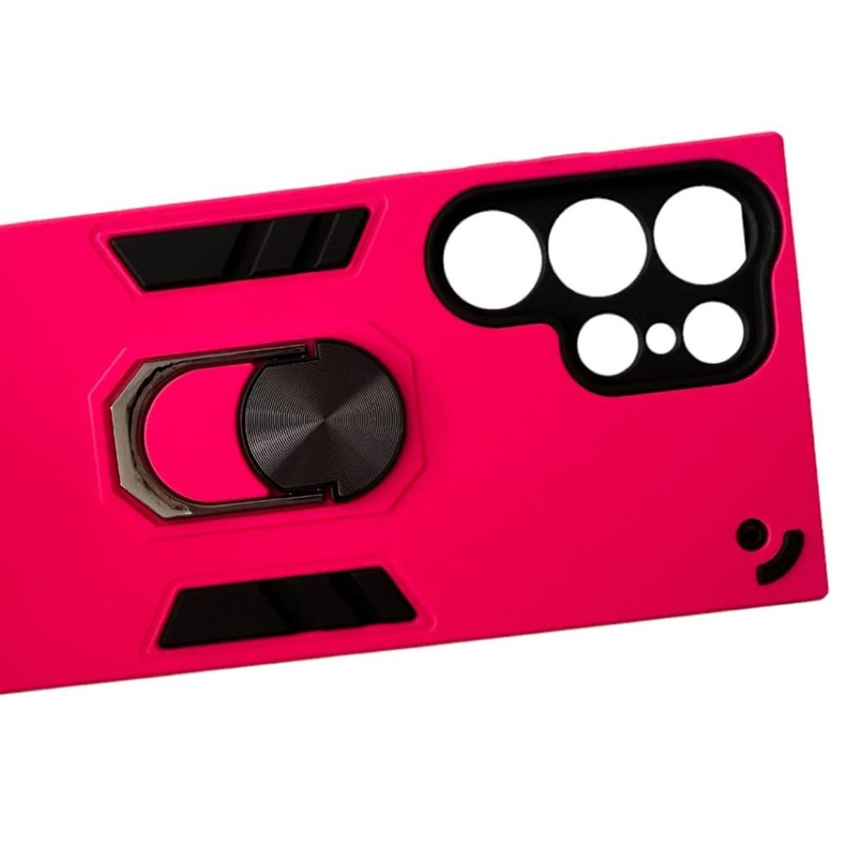 GENERICO - Carcasa Funda Para Samsung S23+ Anti Golpes Anillo Fucsia