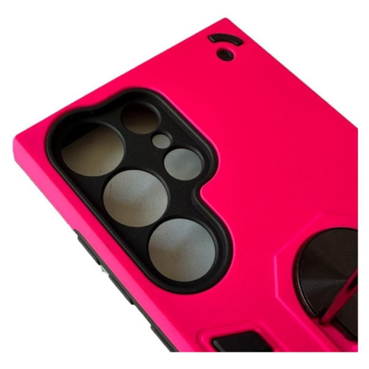 GENERICO - Carcasa Funda Para Samsung S23+ Anti Golpes Anillo Fucsia