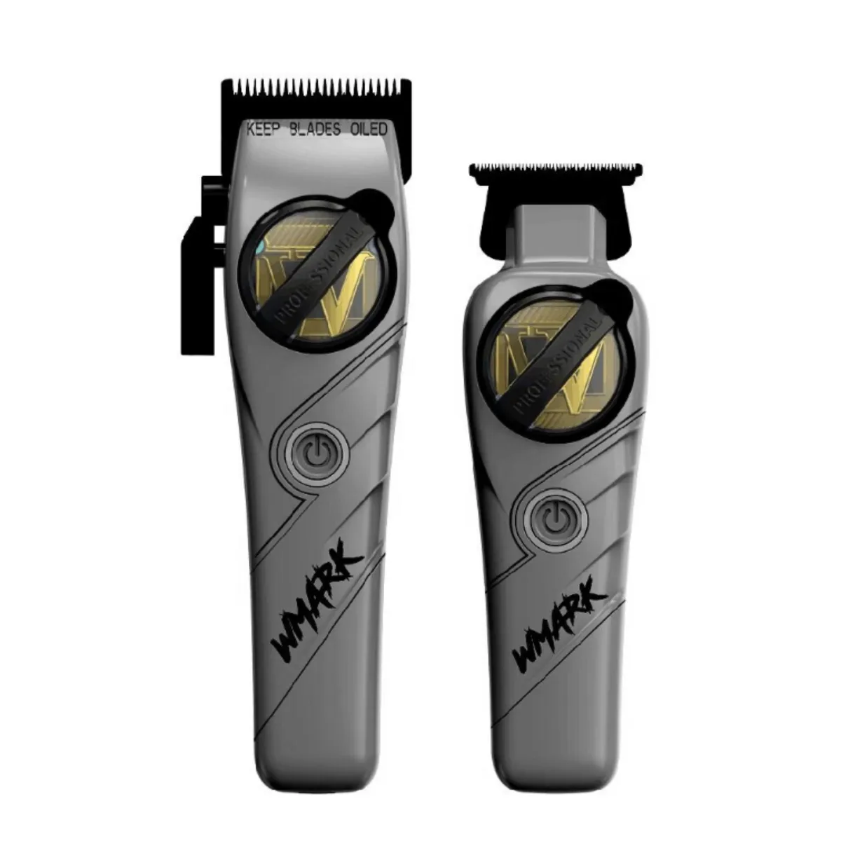 WMARK - Kit Cortadora De Pelo + Trimmer Detailer Wmark NG-8613 Plomo