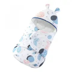 SENSIBLUE - Saquito de Dormir Bebé 100% Algodón Natural