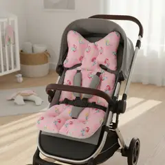 GENERICO - Cojín para Asiento de Coche Rosado Sirena