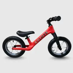 COYOTE KIDS - Bicicleta de equilibrio roja