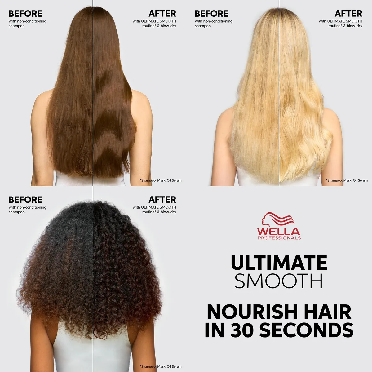 WELLA - Shampoo Wella Ultimate Smooth 1000ml