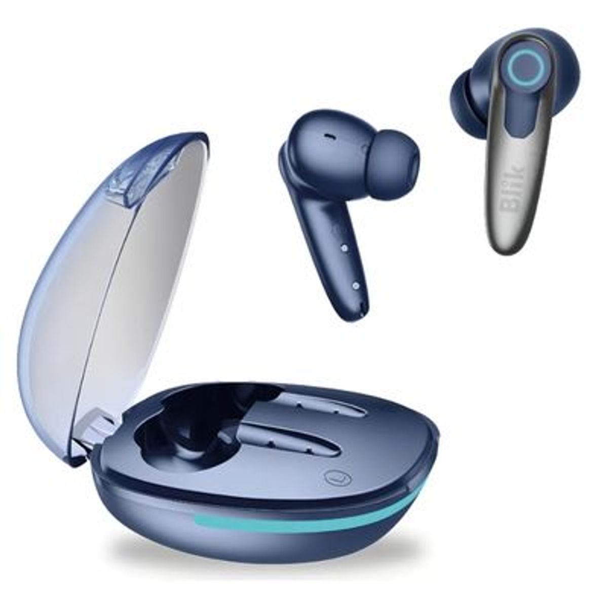 BLIK - Audífonos Bluetooth Inalámbricos Blik Game-x color azul