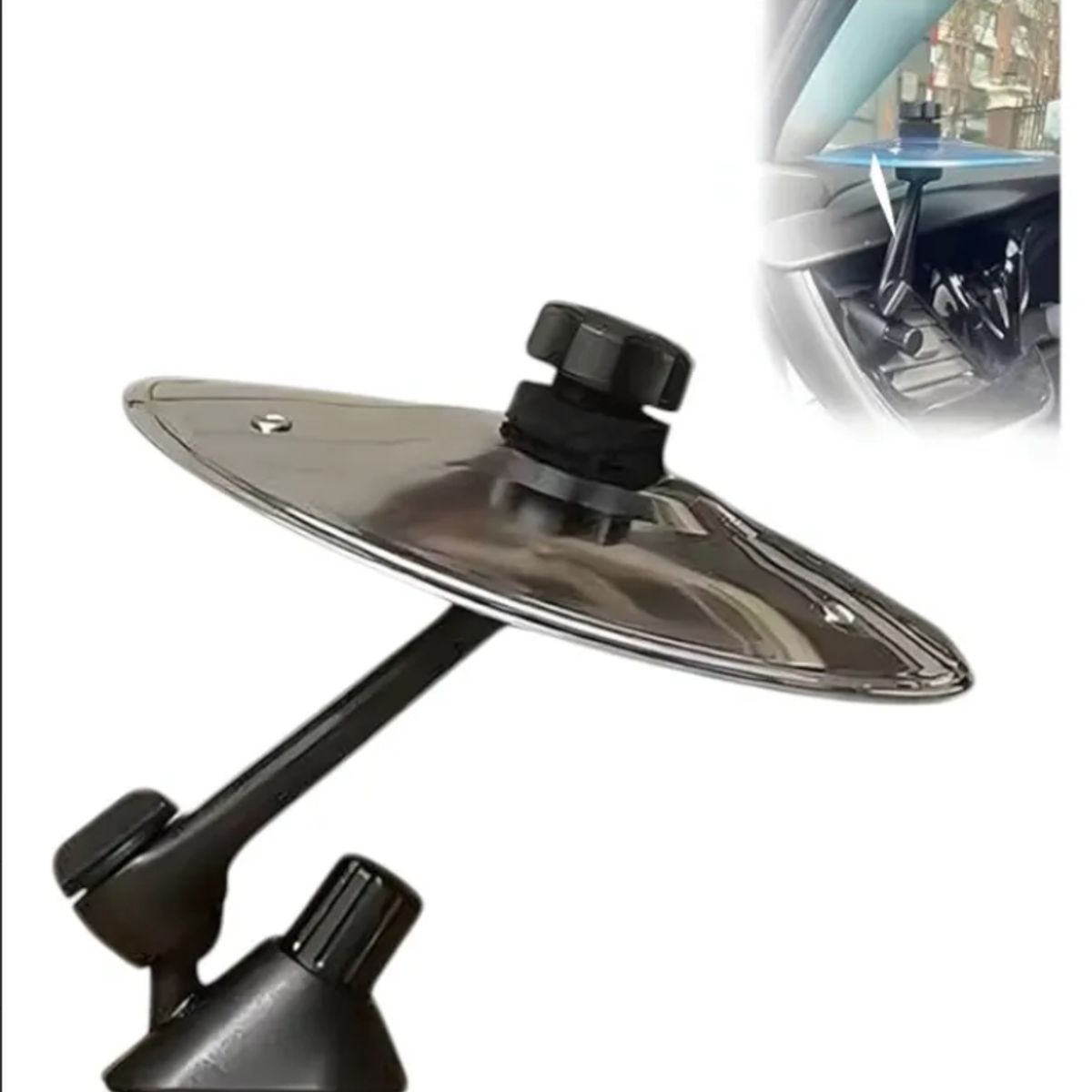 GENERICO - Adorno Auto Divertido Mini Platillo De Batería Decorativo