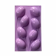 GENERICO - Molde de Silicona Tulipán 8