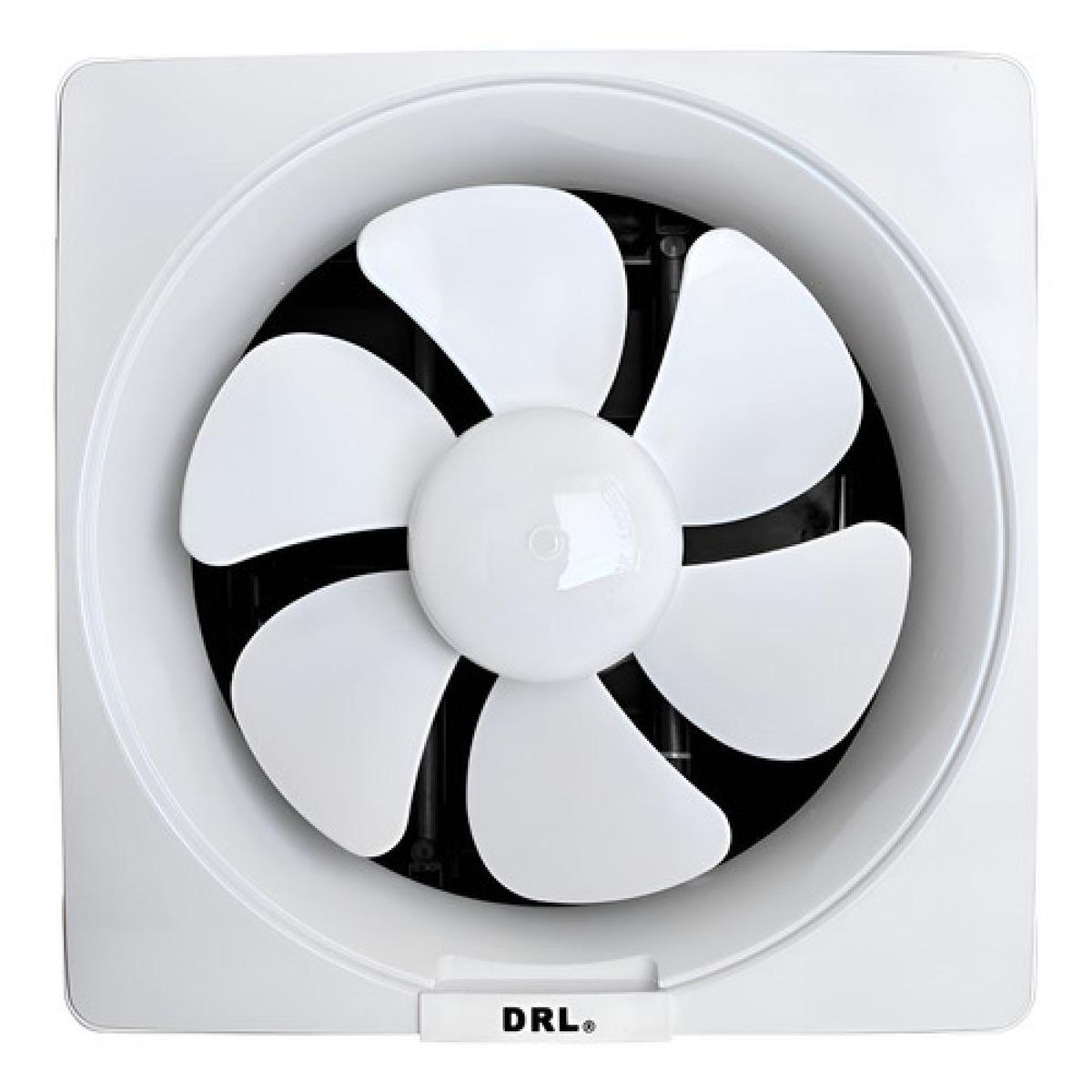 DRL - Extractor De Aire 10 Pulgadas Drl Cuadrado Baño Cocina Sec Blanco