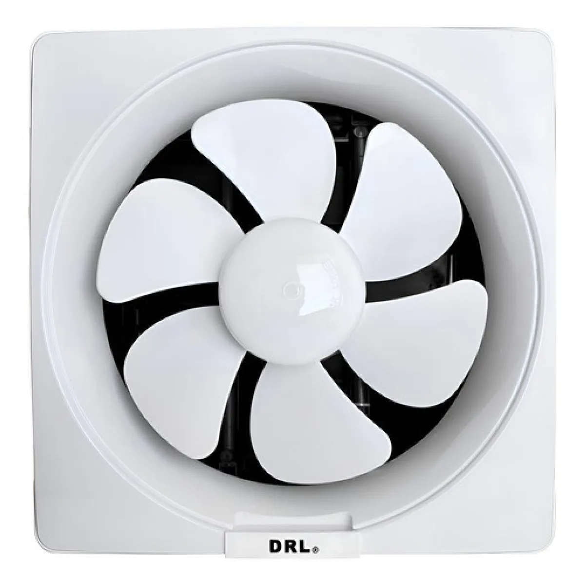 DRL - Extractor De Aire 10 Pulgadas Drl Cuadrado Baño Cocina Sec Blanco