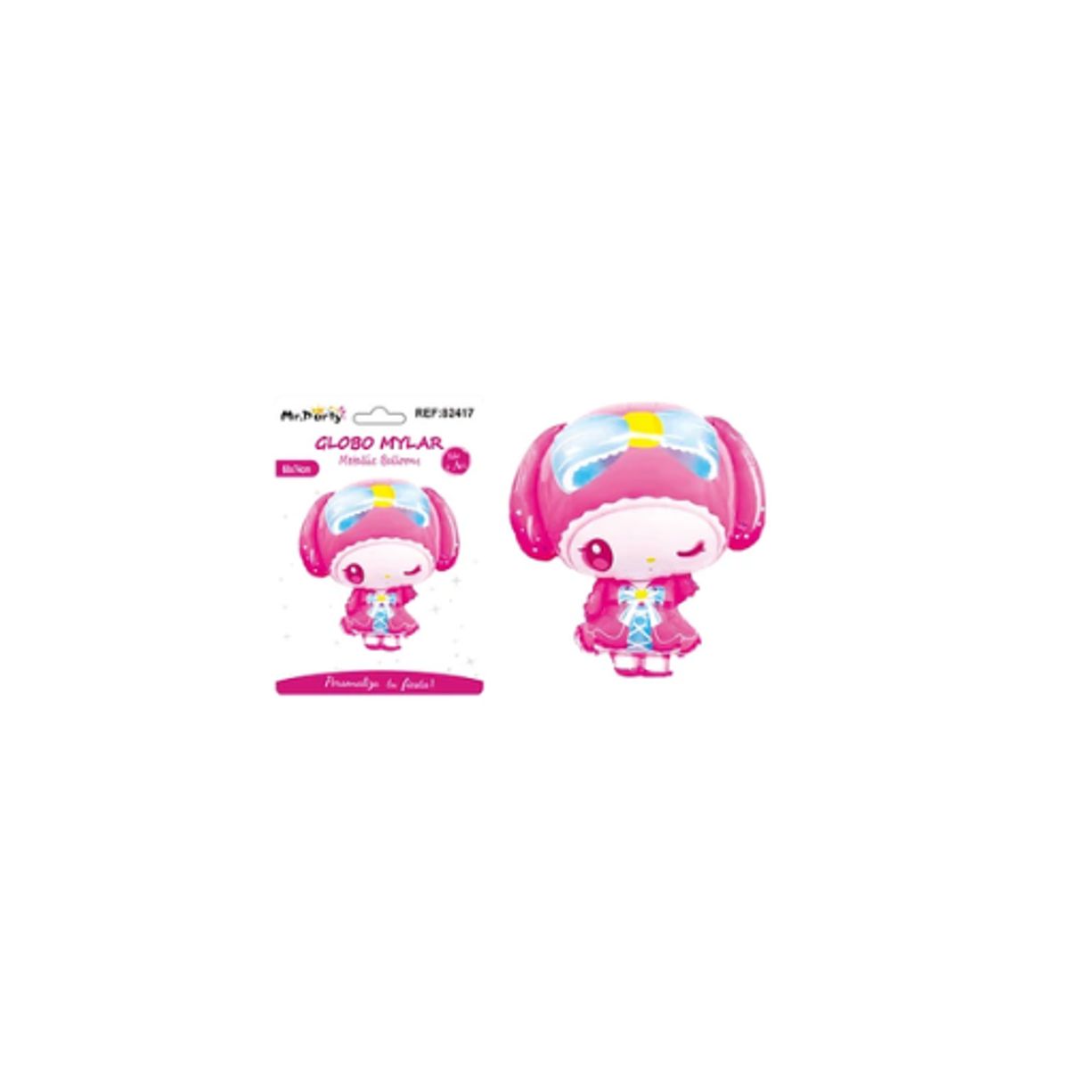 GENERICO - Globo metálico My Melody 68x74cm