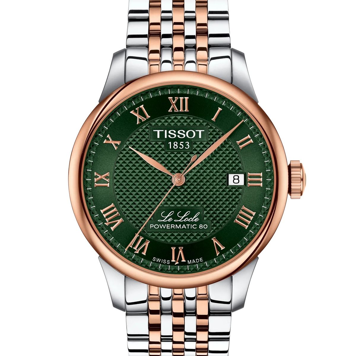 TISSOT - Reloj Tissot Le Locle Bicolor Oro Rosa