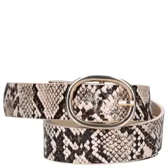 POLLINI - Cinturón Mujer Casual Gris