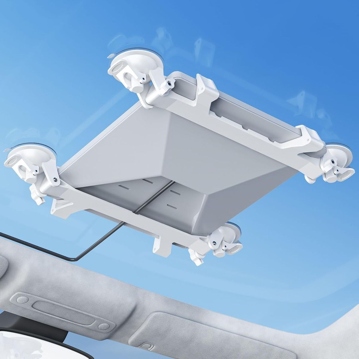 GENERICO - Soporte Auto Ajustable Para Starlink Mini Ventosas Ventana