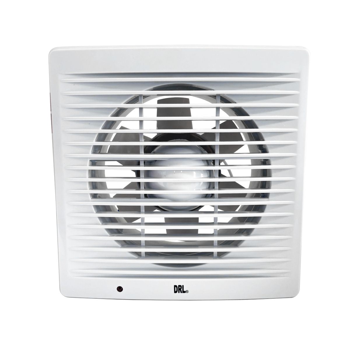 DRL - Extractor De Aire 6 Pulgadas Drl Cuadrado Baño Cocina Sec Blanco