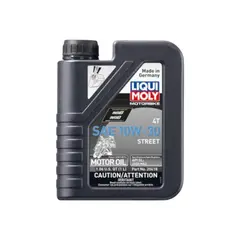 LIQUI MOLY - Aceite para Moto 4T Sae 10W30 Street 1Litro