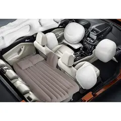 MOVI - COLCHÓN CONFORT INFLABLE PARA AUTO Y CAMPING CON ALMOHADAS