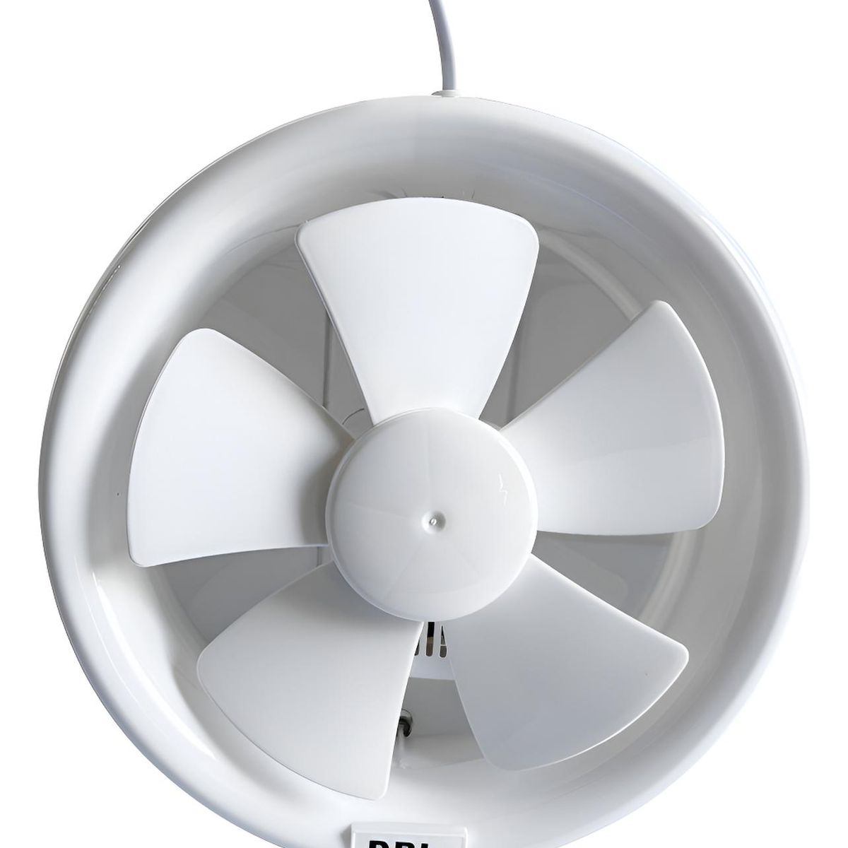 DRL - Extractor De Aire 8 Pulgadas Drl Redondo Baño Cocina Sec Blanco