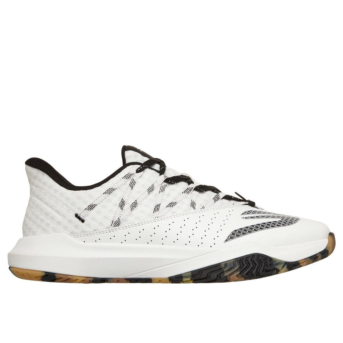 SKECHERS - Zapatillas Hombre Viper Court Rally Blanco negro Skechers
