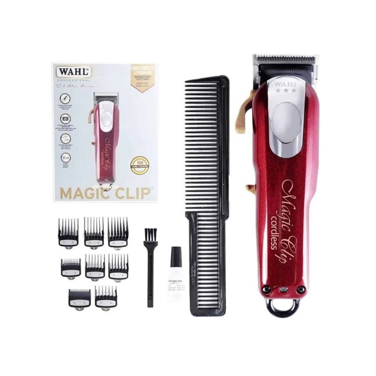 WAHL - Cortadora de Cabello Wahl 5 Star Magic Clip Cordless