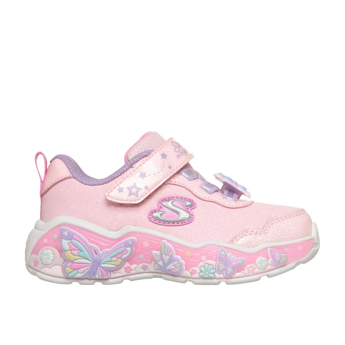 SKECHERS - Zapatillas Niña Infante Lil Butterfly Bliss Rosado Skechers