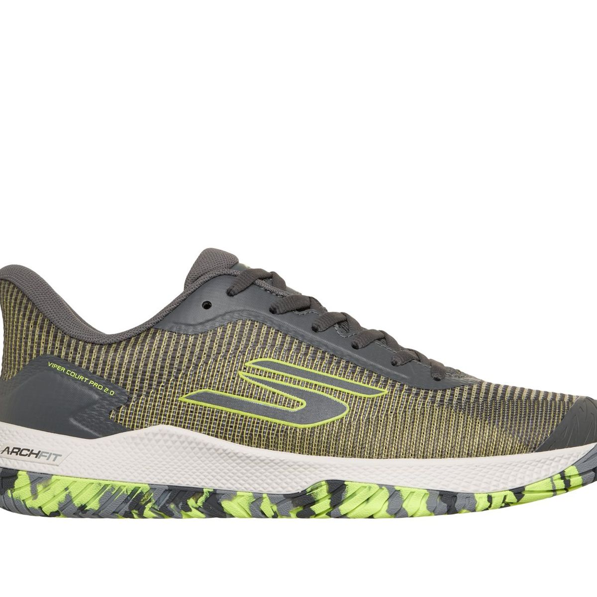 SKECHERS - Zapatillas Hombre Viper Court Pro 20 Gris Skechers