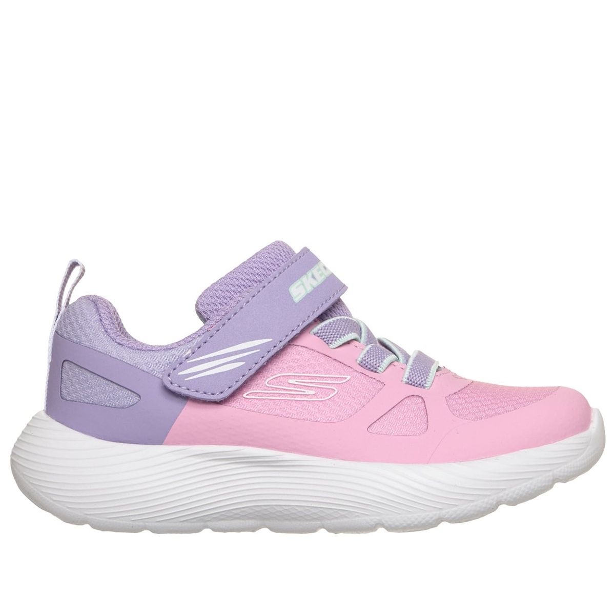 SKECHERS - Zapatillas Niña Infante Dyna-Lite T-Tracks Rosado Skechers