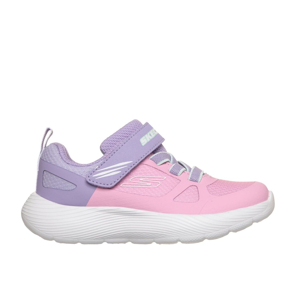 SKECHERS - Zapatillas Niña Infante Dyna-Lite T-Tracks Rosado Skechers