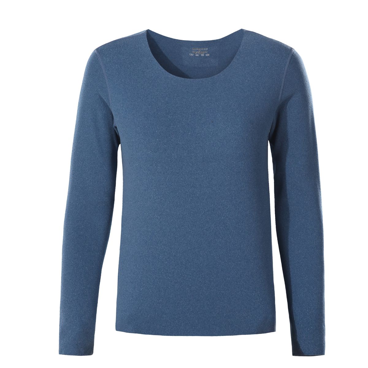 ANDESLAND OUTDOOR APPAREL - Polera Primera Capa Cuello Sin Costuras Blanford Azul Mujer