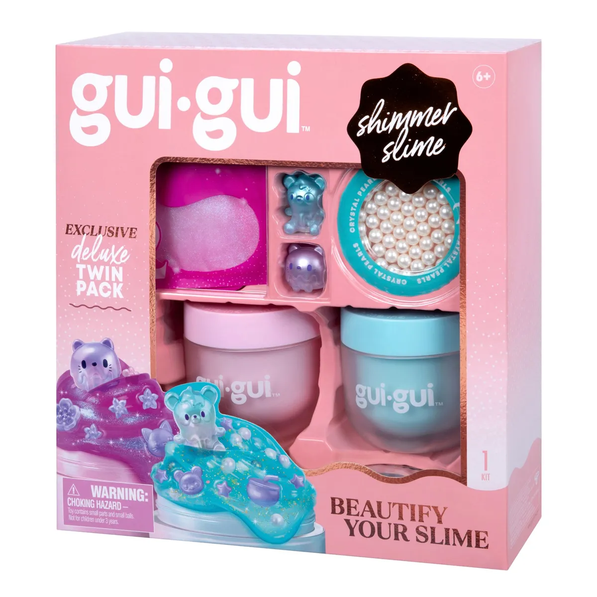 BOING TOYS - Gui Gui Slime Brillante De Lujo Diversión Sin Límites