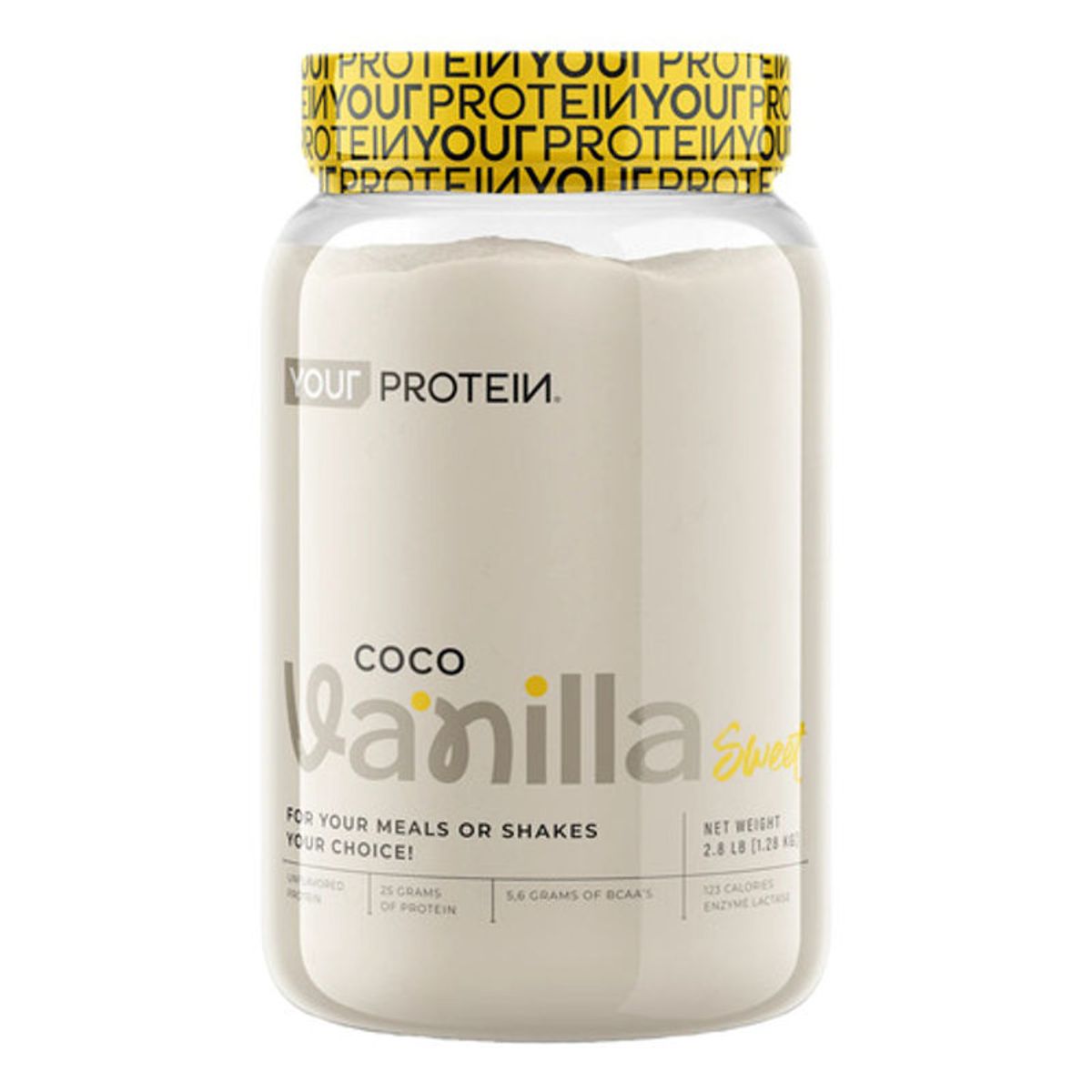 YOUR PROTEIN - Proteína Whey Premium 2,8 Lbs Your Protein  Chef Coco Vainilla